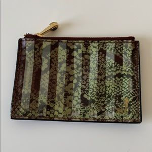Henri Bendel Hallographic Coin Purse/Wallet
